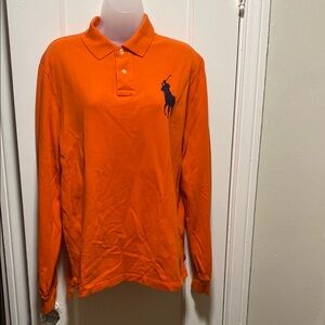 Polo by Ralph Lauren Men's Orange Shirt